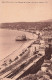 FRANCE - Nice (AM) - Les Terrasses Et La Jetée, Vue Prise Du Château - FL - Carte Postale Ancienne - Autres & Non Classés