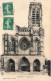 FRANCE - Soissons - La Cathédrale - Façade Principale - Carte Postale Ancienne - Notre-Dame De Paris