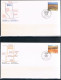 CANADA 1980 - "75th Anniv. Province Of Alberta E Saskatchewan" 2 Buste Con Annullo Fdc - 1981-1990