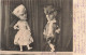 SPECTACLE - Les Fantoches : Marquis Et Marquise - Carte Postale Ancienne - Teatro