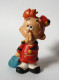 FIGURINE PLASTOY 1997 PETIT SPIROU AVEC CARTABLE (3) - Andere & Zonder Classificatie