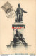 (B&P) Japan. Copper Statue Of HIROSE 1913 Rare Car Carte Vierge Mais Timbrée Et Oblitérée - Hiroshima