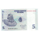 Billet, République Démocratique Du Congo, 5 Centimes, 1997, 1997-11-01 - République Démocratique Du Congo & Zaïre
