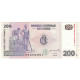 Billet, République Démocratique Du Congo, 200 Francs, 2007-07-31, KM:99a, NEUF - Republiek Congo (Congo-Brazzaville)