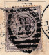 Delcampe - Post Card 1899 London Noting Hill Dresden Deutschland Stamp Queen Victoria Postage And Inland Revenue Penny Lilac - Cartas & Documentos
