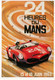 Affiche Publicité Pour Les 24 Heures Du Mans 1963 - Reproduction D'affiche Publicitaire - CPM - Le Mans