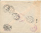 Argentina Registered Censored Cover Sent To USA 6-4-1942 - Covers & Documents