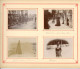 Delcampe - 24 Photos D Album Arcachon 1897 Personnes Identifiées - Album & Collezioni