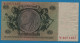 DEUTSCHES REICH 50 REICHSMARK 30.03.1933 LETTER X # Y.9071467 P# 182a David Hansemann - 50 Reichsmark