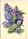 URSS - Entier Postal 1957 - Bouquet De Fleurs Lilas Et Pensées - 1950-59