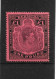 BERMUDA 1943 £1 PALE PURPLE AND BLACK/ PALE RED SG 121b VERY LIGHTLY MOUNTED MINT Cat £80 - Bermuda