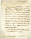 Assemblee Nationale Constituante 1790 Paris LS Duc De La Rochefoucauld Franchise Marque Autographe - Personajes Historicos