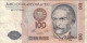 Peru 100 Intis 1987 P133 Banknote South America Currency Pérou #5149 - Perú