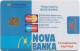 Bosnia - Republika Srpska - Nova Banka - Mastercard 1, Gem5 Red, 01.2005, 150Units, Used - Bosnia