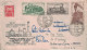 TCHECOSLOVAQUIE - LETTRE DE PRAGUE POUR LA FRANCE EN POSTE RESTANTE - TAXE 10F GERBECACHET TOULON 3-12-1956. - 1859-1959 Lettres & Documents