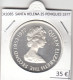 CR2085 MONEDA SANTA HELENA 25 PENIQUES 1977 PLATA - Sint-Helena