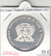 CR2086 MONEDA SANTO TOME Y PRINCIPE 15000 DOBRAS 1997 PLATA - São Tomé Und Príncipe