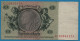 DEUTSCHES REICH 50 REICHSMARK 30.03.1933 LETTER L # C.20562175 P# 182a  David Hansemann - 50 Reichsmark