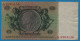 DEUTSCHES REICH 50 REICHSMARK 30.03.1933 LETTER D # S.8963136 P# 182a  David Hansemann - 50 Reichsmark