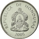 Monnaie, Honduras, 50 Centavos, 2005, SPL, Nickel Plated Steel, KM:84a.2 - Honduras