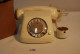 C132 Vintage Retro Phone FEUER NOTRUF Germany BLANC Avec écouteur - Telephony