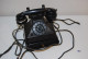 C132 Vintage Retro Phone En Bakelite Noire - Téléphonie