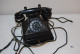 C132 Vintage Retro Phone En Bakelite Noire - Telefonia