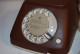 C132 Vintage Retro Phone FEUER NOTRUF Germany LUXE EN CUIR Leather BRUN 3 - Telefontechnik