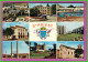 CPM ST SAINT PRIEST 69 - Multi Vue Generale Mairie Piscine Maison Du Peuple Stade Chateau Parc Eglise Voyagé 1975 - Saint Priest