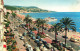 FRANCE - Nice - La Promenade Des Anglais Et Le Mont Boron - Carte Postale Récente - Plätze