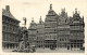 BELGIQUE - Anvers - Grand'Place Et Fontaine Brabo - Carte Postale Ancienne - Antwerpen