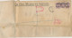 GB 1898 Large ON HER MAJESTY’S SERVICE Cover (condition See Scans) Franked With QV 1d Lilac (3) With „I.R. / OFFICIAL" - Servizio