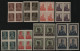 Russia / Sowjetunion 1926 - Mi-Nr. 248-261 I E ** - MNH - 4er-Block - Ohne WZ - Ongebruikt