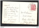India KGV 1 Anna Stamp On Postcard Tied With Indian Railway Mail Service R.M.S  I. E. F.  PALESTINE (LUDD)  29 NOV 1920 - 1911-35 Koning George V
