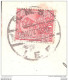 India KGV 1 Anna Stamp On Postcard Tied With Indian Railway Mail Service R.M.S  I. E. F.  PALESTINE (LUDD)  29 NOV 1920 - 1911-35  George V