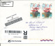 Cuba Registered Cover Sent To Germany With More Topic Stamps On Front And Backside Of The Cover - Brieven En Documenten