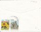 Cuba Registered Cover Sent To Germany With More Topic Stamps On Front And Backside Of The Cover - Cartas & Documentos