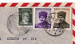 Istanbul 1947 Türkiye Turquie Turquey Dümeks Ticaret T.A.O Zurich Switzerland W. Kundig Et Cie Stamp Atatürk Dumlupınar - Brieven En Documenten