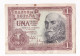 1 Peseta Marquéz De Santa Cruz 1953, N° C 6740664 - 1-2 Peseten