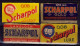 "SCHARPOL" Razor Blade Old Vintage 4 WRAPPERS (see Sales Conditions) - Lames De Rasoir