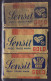 "SENSIT GOLD" Razor Blade Old Vintage 3 WRAPPERS (see Sales Conditions) - Lamette Da Barba