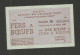 BILLET TICKETS MATIERES Premieres  OCRPI 1948   10 KILOS  Fer à  Bœufs - Bonds & Basic Needs