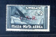 1944 Repubblica Sociale Italiana RSI Posta Aerea Espresso N.125 * Assotigliato/thinned - Posta Aerea