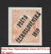 Czechoslovakia 1919. MNH ** Mi 113 Sc B98 POSTA CESKOSLOVENSKA, Plate Flaw, Hungarian Stamps. Tschechoslowakei. - Ongebruikt