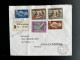 VATICAN VATICANE 1963 REGISTERED LETTER TO ZURICH 10-01-1963 VATICAAN VATICANO RACCOMANDATA - Storia Postale