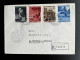 VATICAN VATICANE 1964 REGISTERED LETTER TO HAMBURG 20-04-1964 VATICAAN VATICANO RACCOMANDATA - Briefe U. Dokumente