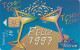 Portugal - PT109, Feliz 1997, Happy New Year, Santa, 10U, 3.000ex, 11/96, Mint, NSB - Portugal