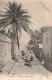 ALGÉRIE - Vieux Biskra - La Rue Des Bians-Maures - Dromadaires Portant Des Caisses - Carte Postale Ancienne - Biskra