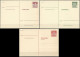 BERLIN 1966 Mi-Nr. P 70-72 Postkarten Ungelaufen - Postcards - Mint