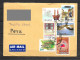 Taiwan Cover With Recent Used Stamps Sent To Peru - Used Stamps
